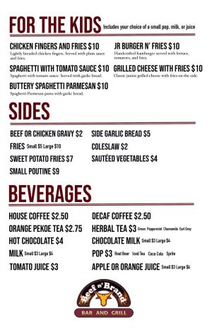 Lunch and Dinner Menu Page 02